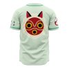 Raging Princess Mononoke SG AOP Baseball Jersey BACK Mockup - Anime Gifts Store