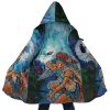 Raging Princess Mononoke SG AOP Hooded Cloak Coat MAIN Mockup - Anime Gifts Store