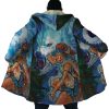 Raging Princess Mononoke SG AOP Hooded Cloak Coat NO HOOD Mockup - Anime Gifts Store