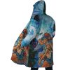 Raging Princess Mononoke SG AOP Hooded Cloak Coat SIDE Mockup - Anime Gifts Store