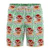 Raging Princess Mononoke SG Hawaiian Shorts FRONT Mockup Knot - Anime Gifts Store