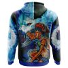 Raging Princess Mononoke Studio Ghibli AOP Hoodie 3D BACK Mockup - Anime Gifts Store