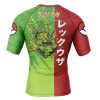 Rayquaza Attack P Rashguards Short Sleeve BACK Mockup - Anime Gifts Store