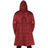 Red Dragon Emperors Armor H DxD AOP Hooded Cloak Coat BACK Mockup - Anime Gifts Store