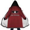 Rock Howard Fatal Fury AOP Hooded Cloak Coat MAIN Mockup - Anime Gifts Store