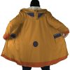 Runa Yomozuki AOP Hooded Cloak Coat NO HOOD Mockup - Anime Gifts Store