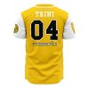 Sabertooths Yellow PR AOP Baseball Jersey AOP Baseball Jersey BACK Mockup - Anime Gifts Store