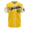 Sabertooths Yellow PR AOP Baseball Jersey AOP Baseball Jersey FRONT Mockup - Anime Gifts Store