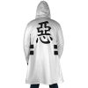 Sagara Sanosuke Samurai X AOP Hooded Cloak Coat BACK Mockup - Anime Gifts Store