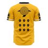 Sage of 6 Paths Naruto Yellow AOP Baseball Jersey AOP Baseball Jersey BACK Mockup - Anime Gifts Store