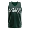 Scouting Regiment Attack on Titan Basketball Jersey Tank Top FRONT Mockup - Anime Gifts Store