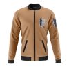 Scouting Regiment Attack on Titan Bomber Jacket FRONT Mockup - Anime Gifts Store