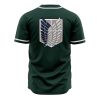 Scouting Regiment Attack on Titan AOP Baseball Jersey BACK Mockup - Anime Gifts Store