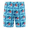 Sea Creatures Ponyo Studio Ghibli Hawaiian Shorts BACK Mockup - Anime Gifts Store