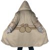 Senku Ishigami Dr. Stone AOP Hooded Cloak Coat MAIN - Anime Gifts Store