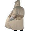 Senku Ishigami Dr. Stone AOP Hooded Cloak Coat SIDEg - Anime Gifts Store