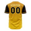 Shirai Ryu Scorpion MK AOP Baseball Jersey AOP Baseball Jersey BACK Mockup - Anime Gifts Store