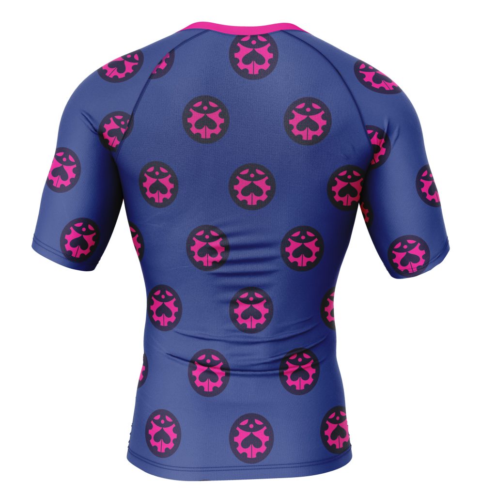 Short Sleeve Rash Guard back 18 - Anime Gifts Store