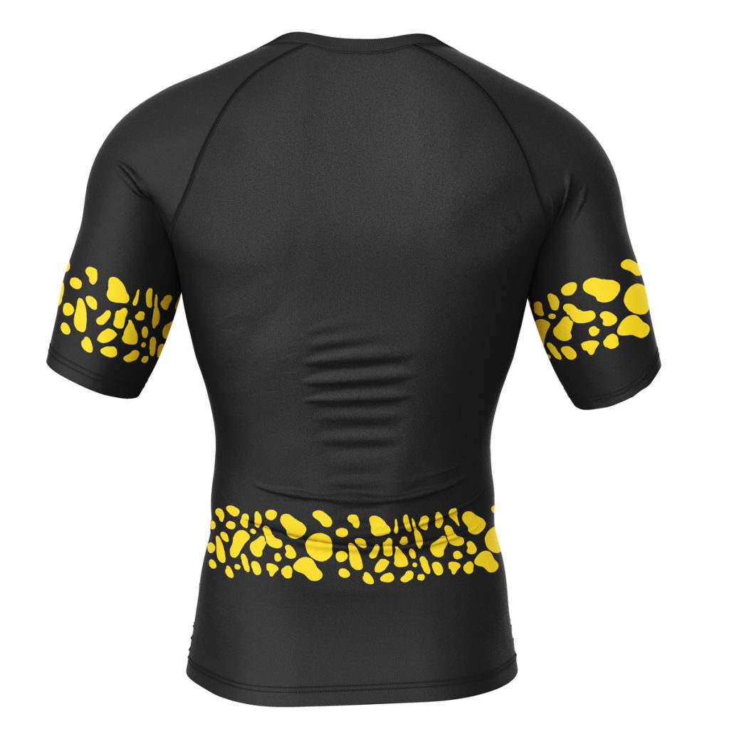 Short Sleeve Rash Guard back 2 - Anime Gifts Store