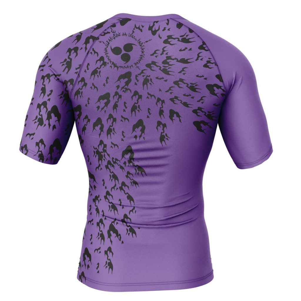 Short Sleeve Rash Guard back 3 - Anime Gifts Store