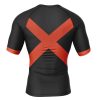 Short Sleeve Rash Guard back 35 - Anime Gifts Store