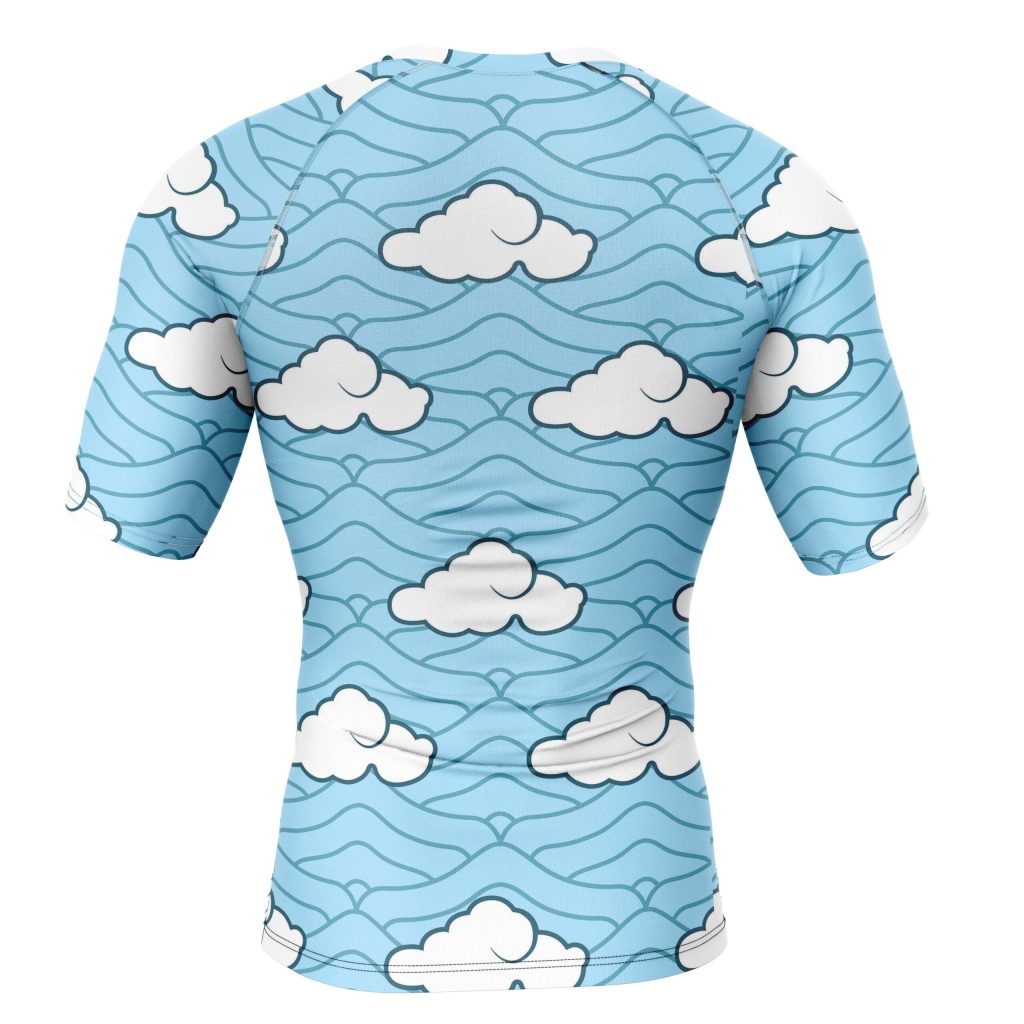 Short Sleeve Rash Guard back 8 scaled 1 - Anime Gifts Store