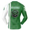 Slytherin Compression Shirt Rash Guard back - Anime Gifts Store