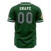 Slytherin Serpents House Harry Potter AOP Baseball Jersey AOP Baseball Jersey BACK Mockup - Anime Gifts Store