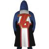 Soldier 76 Overwatch AOP Hooded Cloak Coat BACK Mockup - Anime Gifts Store