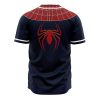 Spiderman Marvel AOP Baseball Jersey BACK Mockup - Anime Gifts Store