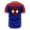 Spiderman Marvel AOP Baseball Jersey BACK Mockup 2 - Anime Gifts Store