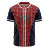 Spiderman Marvel AOP Baseball Jersey FRONT Mockup - Anime Gifts Store