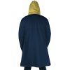 Spiegel Spike Cowboy Bebop Hooded Cloak Coat BACK Mockup - Anime Gifts Store