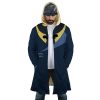 Spiegel Spike Cowboy Bebop Hooded Cloak Coat FRONT Mockup - Anime Gifts Store