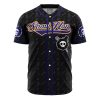 Straw Hats Brook One Piece AOP Baseball Jersey FRONT Mockup - Anime Gifts Store