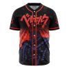 Struggler Berserk AOP Baseball Jersey AOP Baseball Jersey FRONT Mockup - Anime Gifts Store