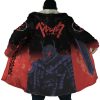 Struggler Berserk AOP Hooded Cloak Coat NO HOOD Mockup - Anime Gifts Store