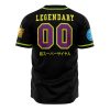 Super Broly DBZ AOP Baseball Jersey BACK Mockup - Anime Gifts Store