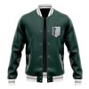 Survey Corps AOT Varsity Jacke FRONT Mockup - Anime Gifts Store