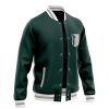 Survey Corps AOT Varsity Jacket F LEFT Mockup - Anime Gifts Store