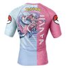 Sylveon Attack P Rashguards Short Sleeve BACK Mockup - Anime Gifts Store