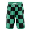 Tanjiro Kamado Basketball Shorts front - Anime Gifts Store