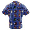 Team Game Mega Man Short Sleeve Hawaiian Shirt BACK Mockup - Anime Gifts Store