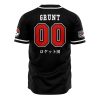 Team Rocket Grunt Black Pokemon AOP Baseball Jersey AOP Baseball Jersey BACK Mockup - Anime Gifts Store