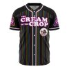 The Cream of the Crop PC AOP Baseball Jersey FRONT Mockup - Anime Gifts Store