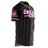 The Cream of the Crop PC AOP Baseball Jersey SIDE Mockup - Anime Gifts Store