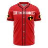 The Incredibles V2 Disney AOP Baseball Jersey FRONT Mockup - Anime Gifts Store