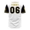 Tigerzoids PR AOP Baseball Jersey AOP Baseball Jersey BACK Mockup - Anime Gifts Store