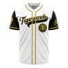 Tigerzords White PR AOP Baseball Jersey AOP Baseball Jersey FRONT Mockup - Anime Gifts Store