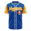 Toad SMB AOP Baseball Jersey FRONT Mockup - Anime Gifts Store